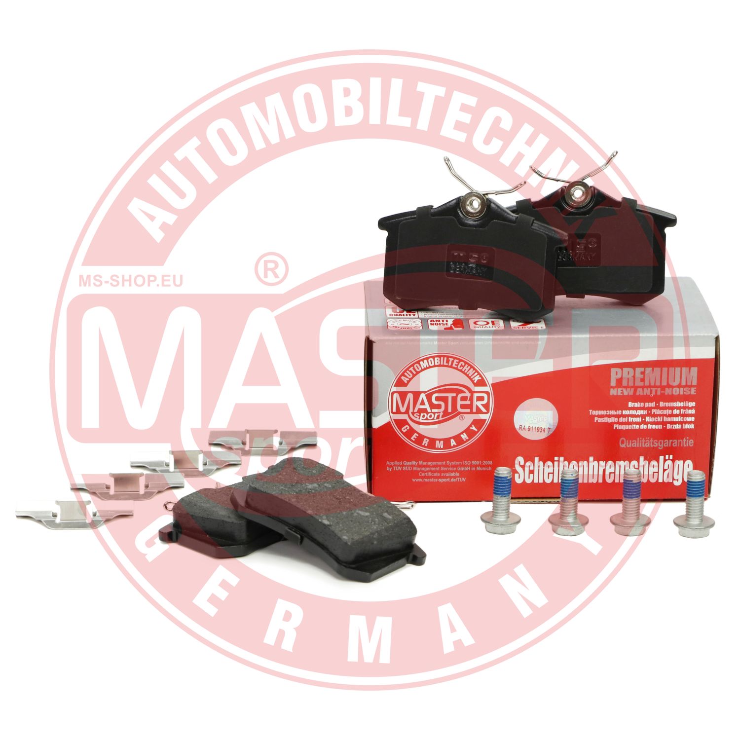 Placute frana MASTERSPORT GERMANY 13046027532N-SET-MS